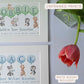 Unframed Prints for Baby Boy Welcome Framed featuring cute animals