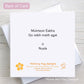 Irish Card for Teacher Go raibh maith agat Múinteoir